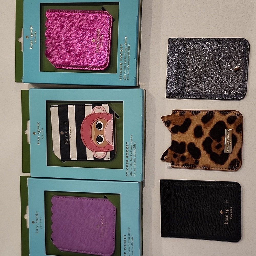 Kate♠️Spade Set Of 6 Sticker Pockets